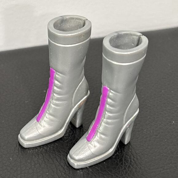 Mattel Other - MATTEL Barbie Fashion Fever Silver Replacement Boots
